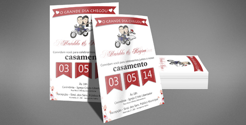 Convite de Casamento